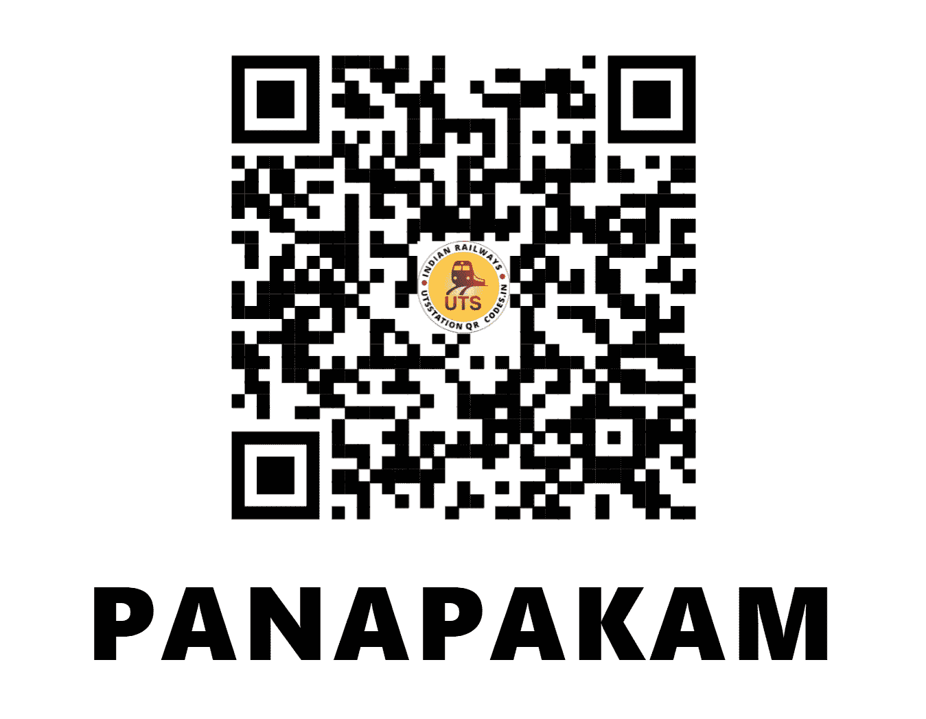 UTS QR Code for PANAPAKAM - PAM (SC - ANDHRA PRADESH)